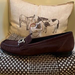 EUC Cole Haan Brown Suede Loafers
